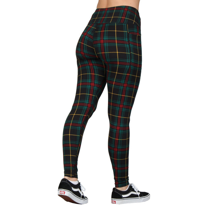 Plus Size Holiday Side Pocket Leggings