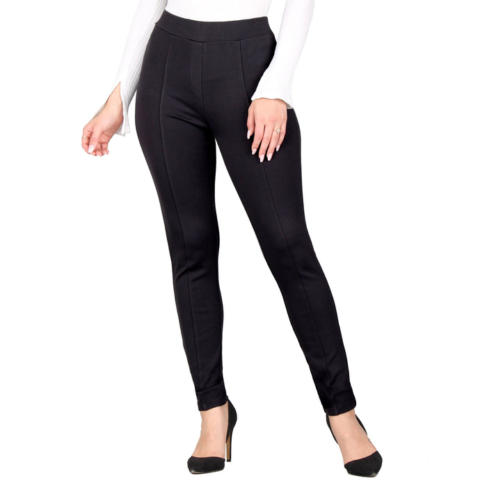 Plus Size Solid Casual Pants