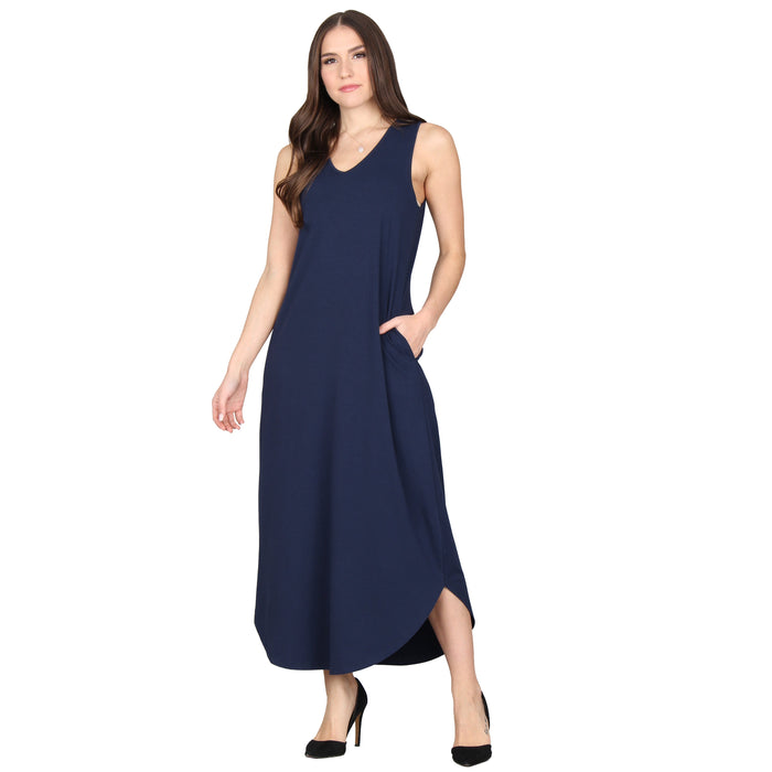 Plus Size Solid Shirt Tail Dress