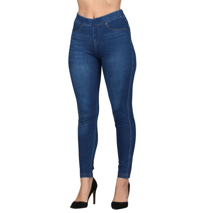 Mid Blue Whisker With Gold Stitching / 2XL-3XL