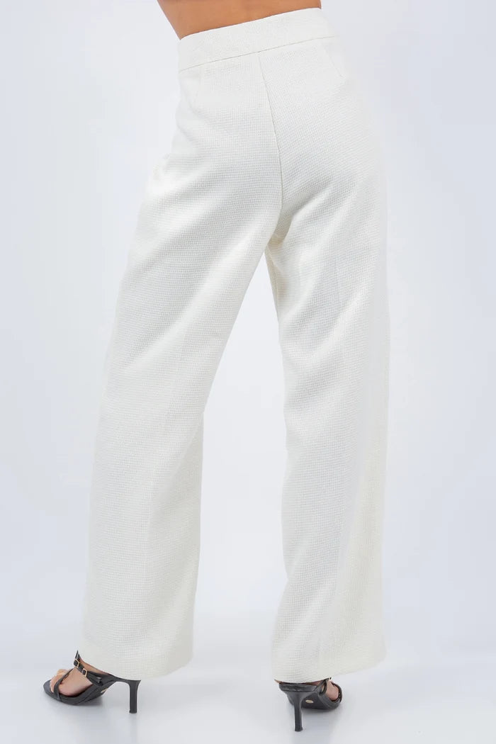 Pocket Stitch Pants - Greige Goods