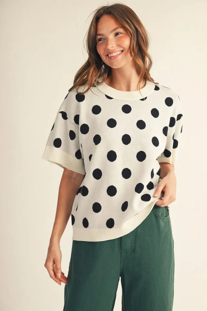 Polka Dot Sweater