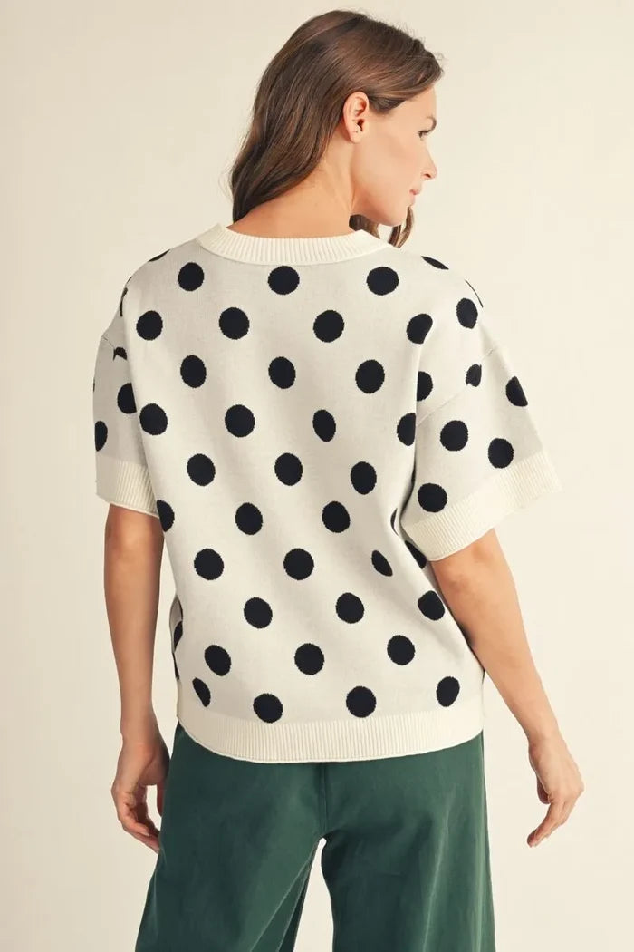 Polka Dot Sweater