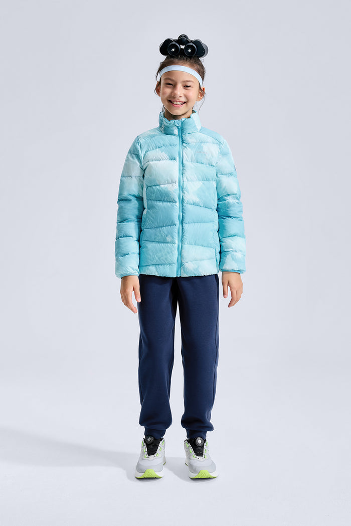 Lightweight Down Jacket **Starry Vision Light Blue**