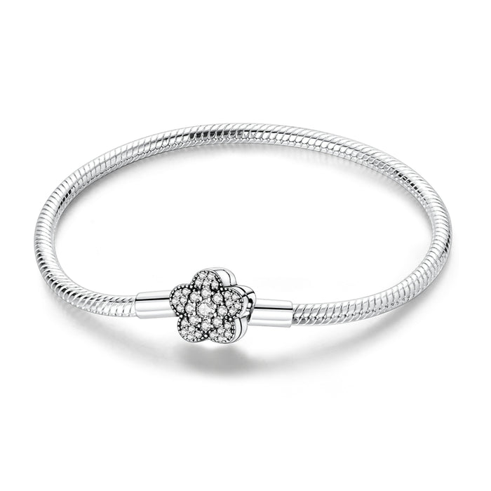 Pulsera Flor Diamantada