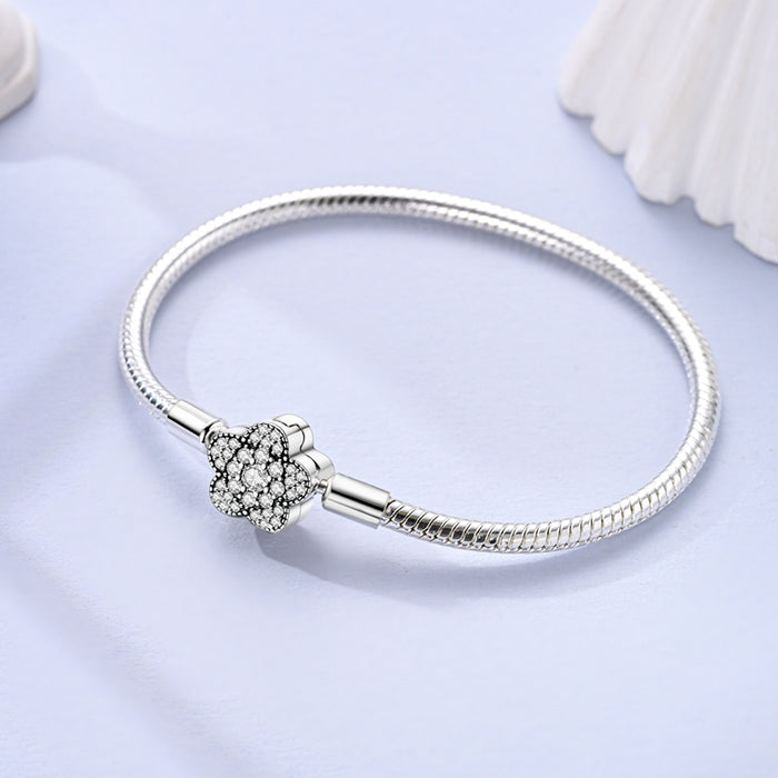 Pulsera Flor Diamantada
