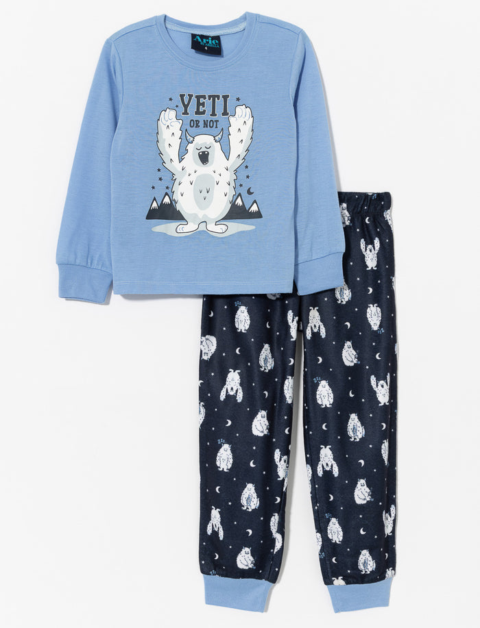Pyjama 2 pièces imprimé - petit garçon