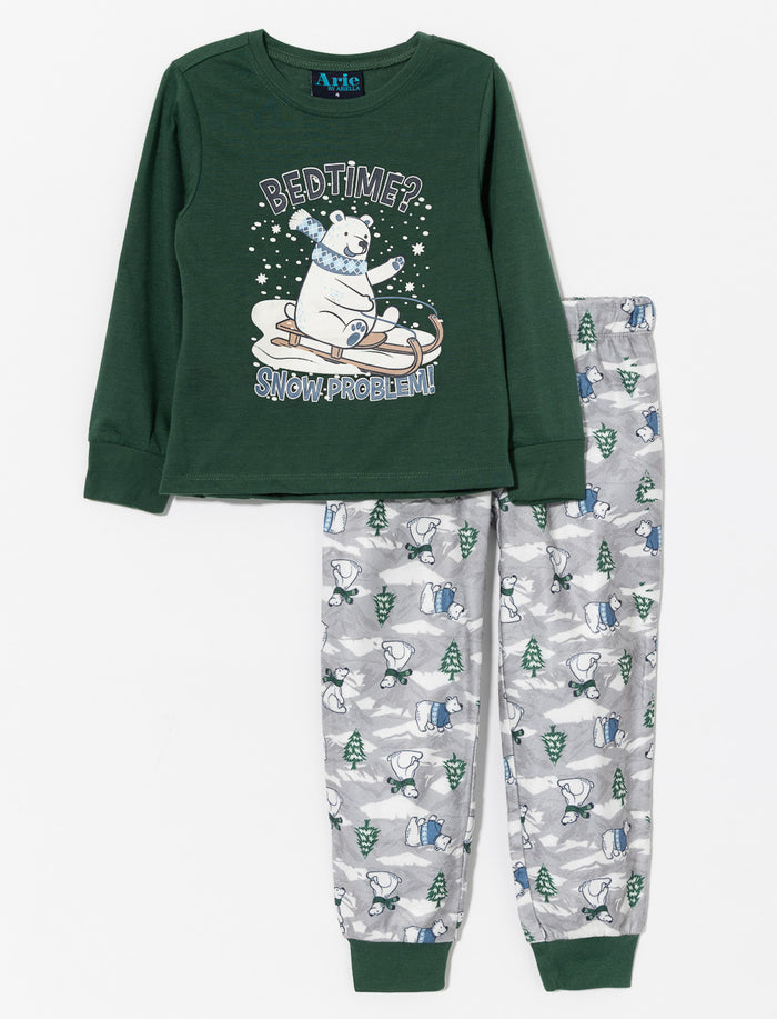 Pyjama 2 pièces imprimé - petit garçon