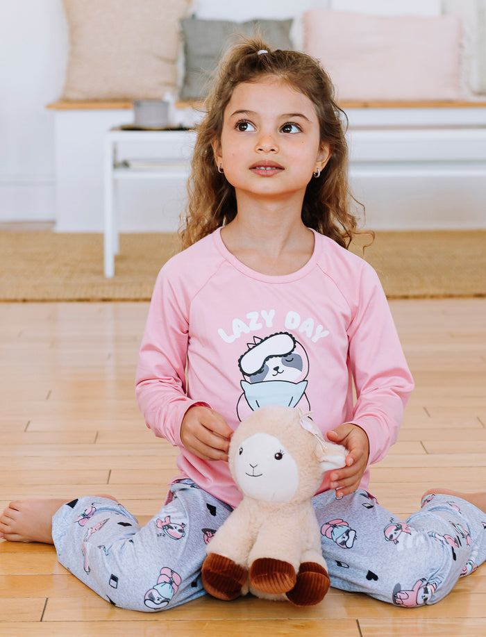 Pyjama 2 pièces imprimé - petite fille