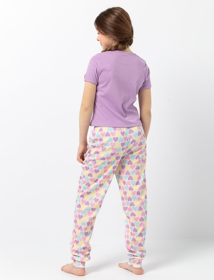 Pyjama 2 pièces imprimé