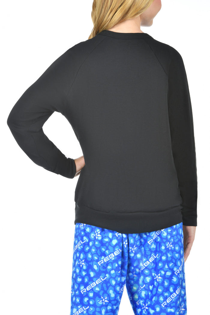 Rebel Pullover in Royal Blue Chenille