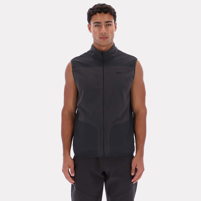 Reebok Apparel Men All-Trail Running Vest WASHED BLACK