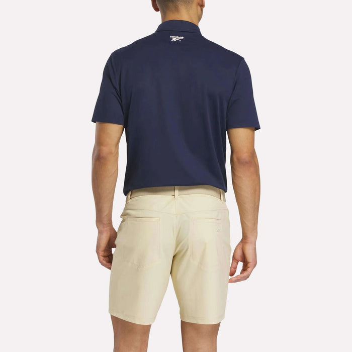 REEBOK APPAREL MEN Golf Bonded Pique Polo Shirt VECTOR NAVY