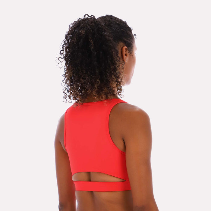 Reebok Apparel Women Core High-Impact Bra ENERGY RED