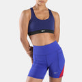 REEBOK APPAREL WOMEN ID Train Racer Bra BOLD PURPLE