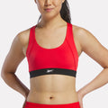 REEBOK APPAREL WOMEN ID Train Racer Sports Bra VECTOR RED