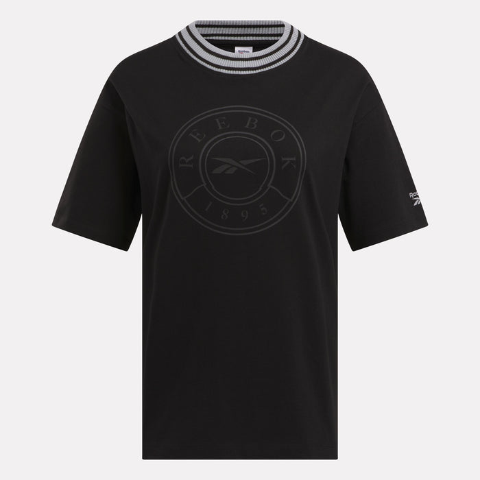 REEBOK APPAREL WOMEN Lawn Club T-Shirt BLACK