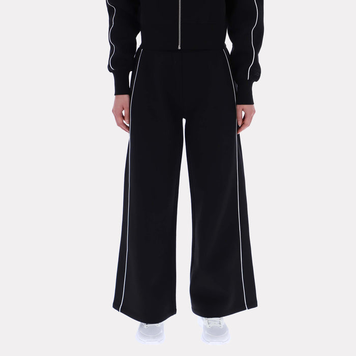 Reebok Apparel Women Off-Duty Wide-Leg Pants BLACK