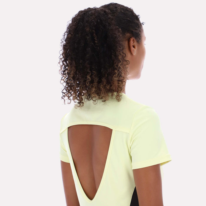 Reebok Apparel Women RBK-Lab Vented Outdoor T-Shirt YELLOW HAZE