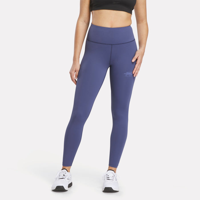 REEBOK APPAREL WOMEN Reebok x F45 Training Leggings LEGACY BLUE