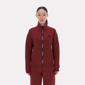 Reebok Apparel Women Scuba Track Jacket CLASSIC BURGUNDY