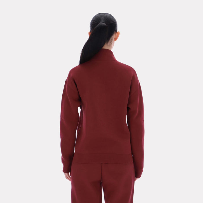 Reebok Apparel Women Scuba Track Jacket CLASSIC BURGUNDY