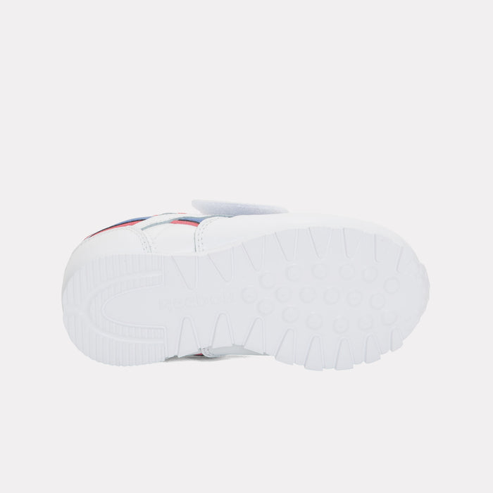 REEBOK FOOTWEAR KIDS Classic Leather Shoes – Baby & Toddler FTWRWHITE/VECTORBLUE/VECTORRED