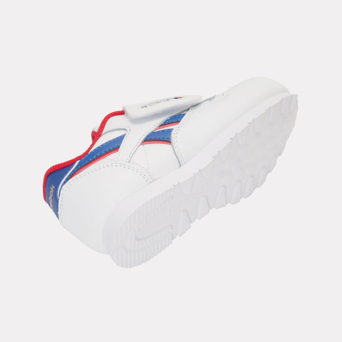 REEBOK FOOTWEAR KIDS Classic Leather Shoes – Baby & Toddler FTWRWHITE/VECTORBLUE/VECTORRED