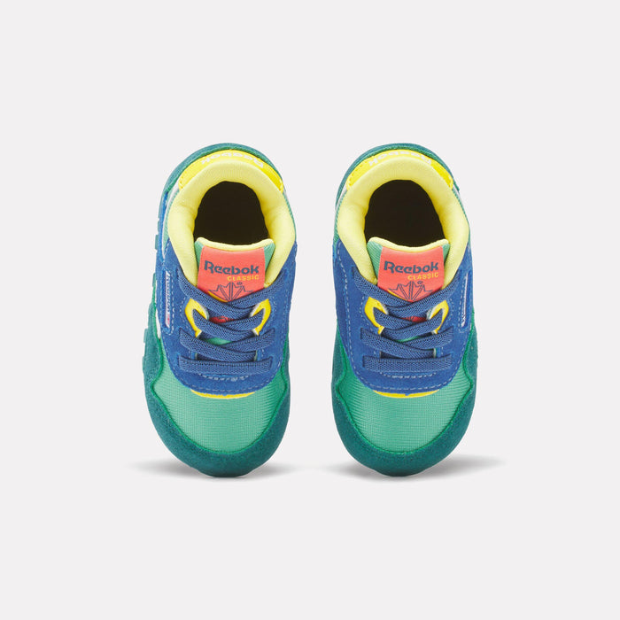 Reebok Footwear Kids Classic Nylon Shoes - Baby & Toddler UPGRADEGREEN/RETROTEAL/TWILIGH