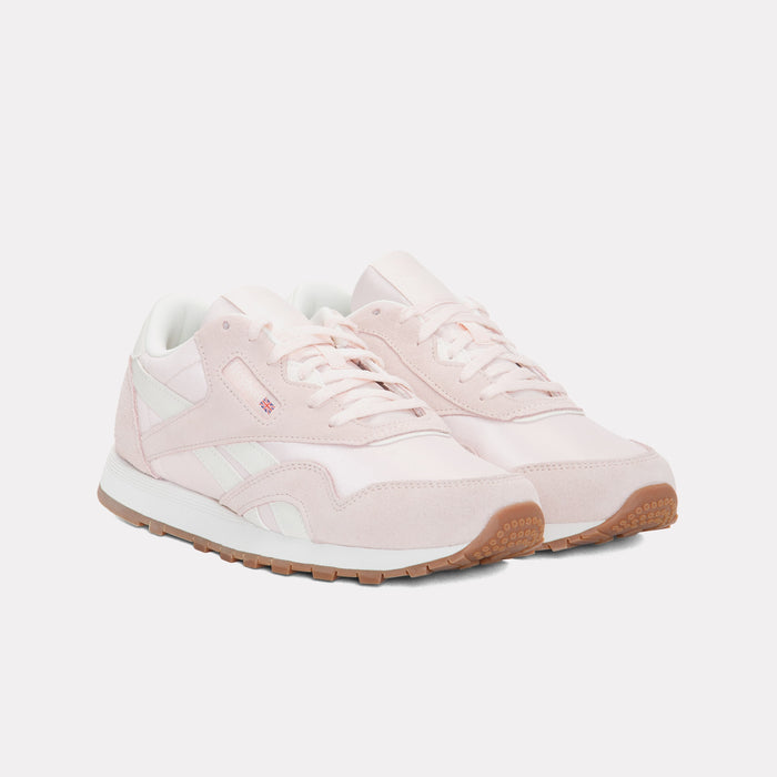 REEBOK FOOTWEAR KIDS Classic Nylon Shoes - Grade School PUREPINK/CHALK/GUM