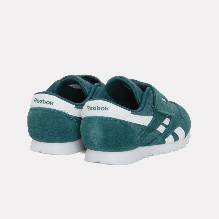 REEBOK FOOTWEAR KIDS Classic Nylon Shoes – Baby & Toddler METALGREEN/FTWRWHITE/METALGREE