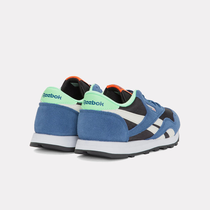 Reebok Footwear Kids Classic Nylon Shoes – Grade School TWILIGHTBLUE/BLACK/CHALK