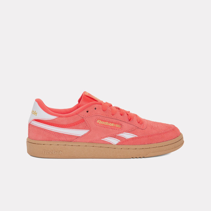 Reebok Footwear Kids Club C Revenge Shoes - Grade School ENERGYRED/FTWRWHITE/GOLDMET