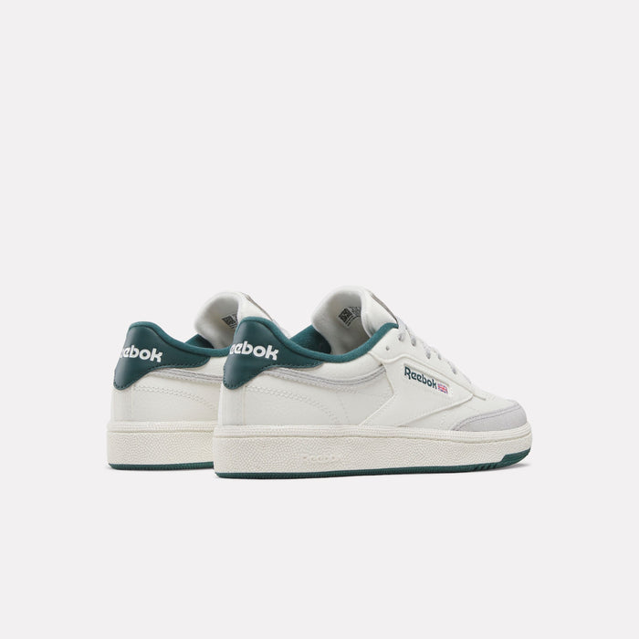 REEBOK FOOTWEAR KIDS Club C Shoes - Grade School CHALK/GREY1/FROSTGREEN