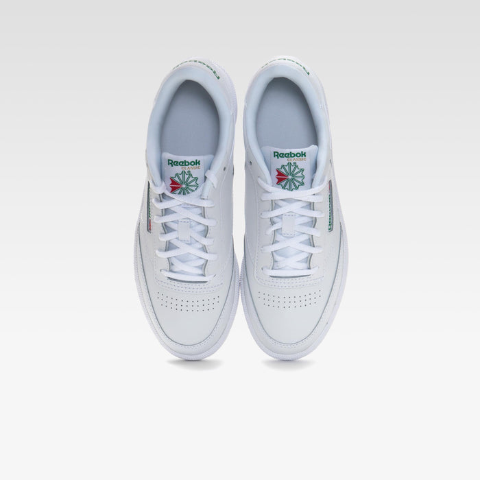 Reebok Footwear Kids Club C Shoes – Grade School WHITE/GLEGRN/VECBLU
