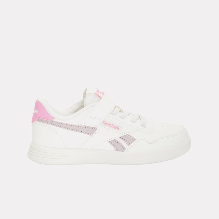 REEBOK FOOTWEAR KIDS Court Advance Shoes – Pre-School CHALK/MUTEDMAUVE/PLAYFULPINK