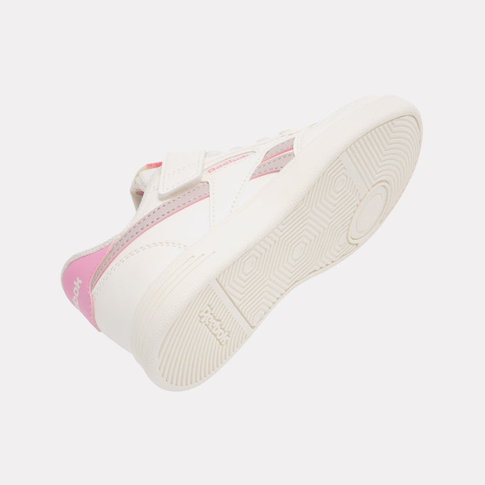 REEBOK FOOTWEAR KIDS Court Advance Shoes – Pre-School CHALK/MUTEDMAUVE/PLAYFULPINK