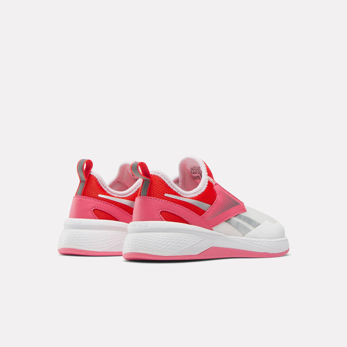 Reebok Footwear Kids Nano Play Slip-On Shoes - Pre-School FTWRWHITE/PASSIONPINK/CHERRY