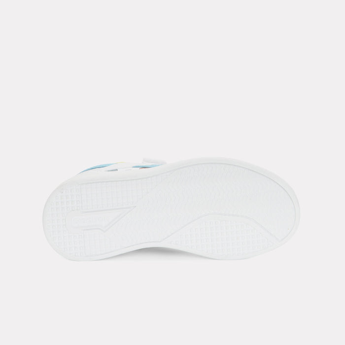 Reebok Footwear Kids Prime 2.0 Shoes – Pre-School WHITE/DIGITALBLUE/GOLDENHAZE