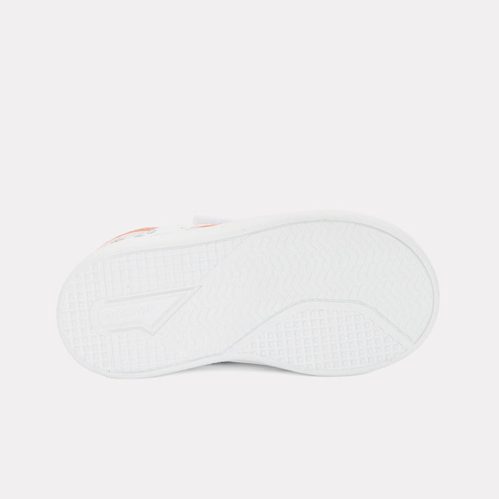 Reebok Footwear Kids Prime Snug Shoes – Baby & Toddler WHITE/PINKBLAST/FLASHORANGE