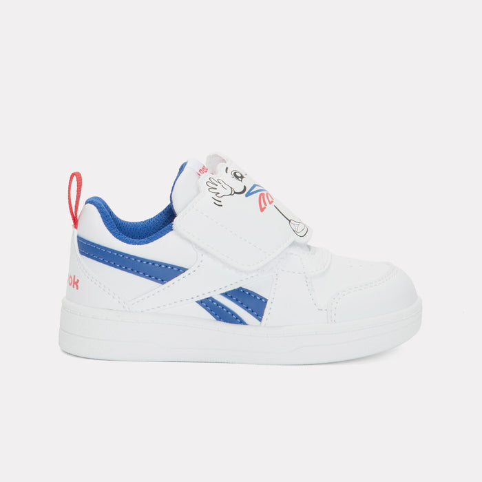 Reebok Footwear Kids Prime Snug Shoes – Baby & Toddler WHITE/VECTORBLUE/VECTORRED