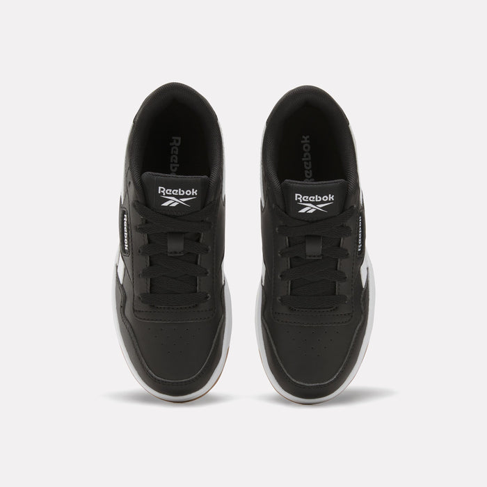 REEBOK FOOTWEAR KIDS Reebok Court Advance Shoes - Pre-School BLACK/WHITE/GUM