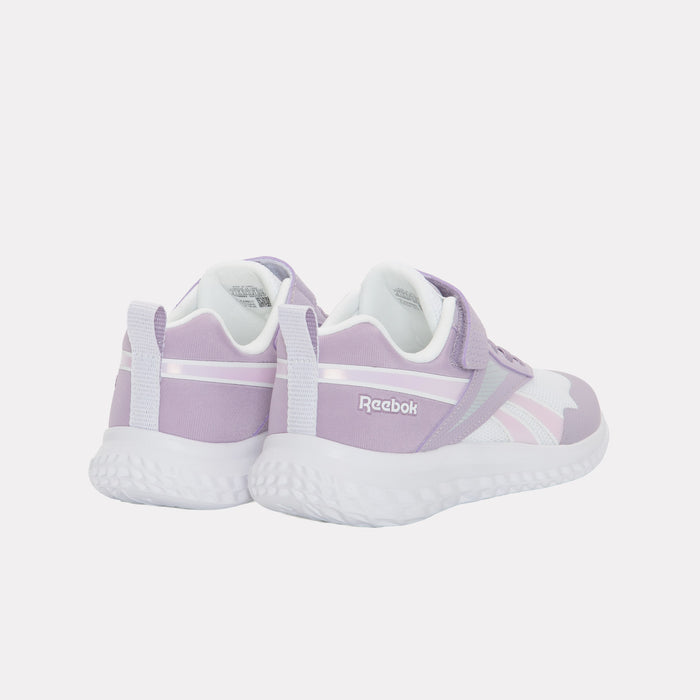 REEBOK FOOTWEAR KIDS Rush Runner 5 Shoes – Pre-School DREAMPURPLE/DREAMPURPLE/WHITE