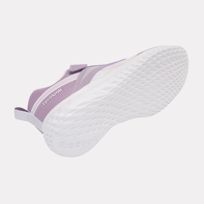 REEBOK FOOTWEAR KIDS Rush Runner 5 Shoes – Pre-School DREAMPURPLE/DREAMPURPLE/WHITE