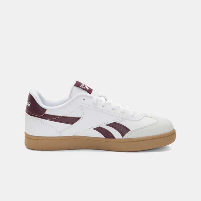 Reebok Footwear Kids Smash Edge Shoes – Grade School WHITE/BLACKCHERRY/SGUM1