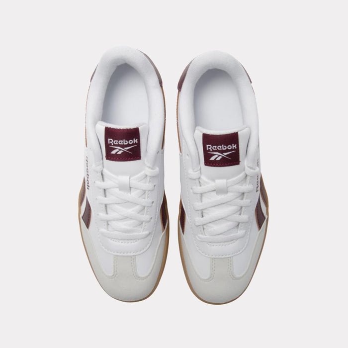 Reebok Footwear Kids Smash Edge Shoes – Grade School WHITE/BLACKCHERRY/SGUM1