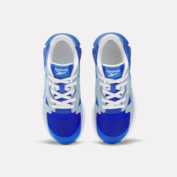 Reebok Footwear Kids Zig Dynamica 5 Elastic Lace Shoes - Pre-School OPTIMUMBLUE/LEISUREBLUE/SILVER