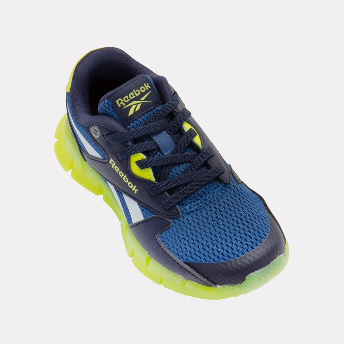 Reebok Footwear Kids Zig N Glow 2 Shoes – Pre-School VECTORNAVY/TWILIGHTBLUE/SOLARA