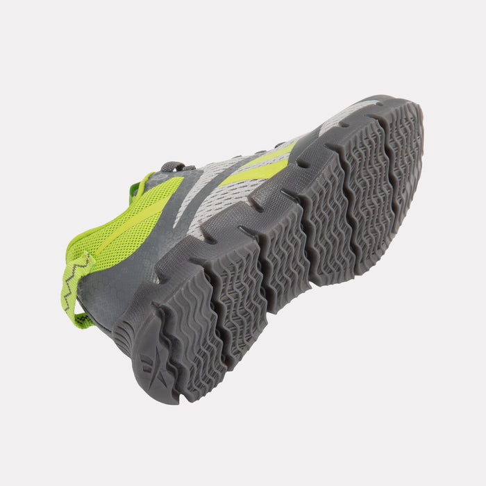REEBOK FOOTWEAR KIDS Zig N' Glow 3 Shoes - Pre-School GREY1/GREY5/RETROLIME