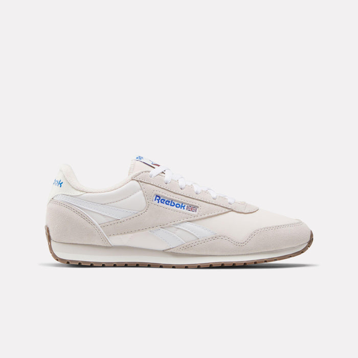 Reebok Footwear Men Classic AZ Shoes WHITE/LUXE GREY/CHALK